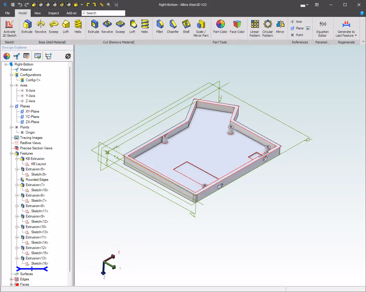 Image from 3D Printed Keyboard project